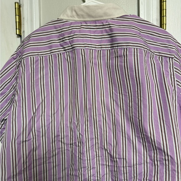 Ralph Lauren Purple and White Button Down Shirt - Picture 4 of 4